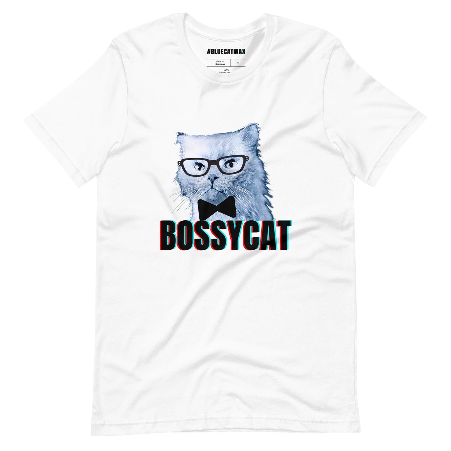 BOSSY CAT NFT Short-Sleeve Unisex Plus Size T-Shirt XS-5XL