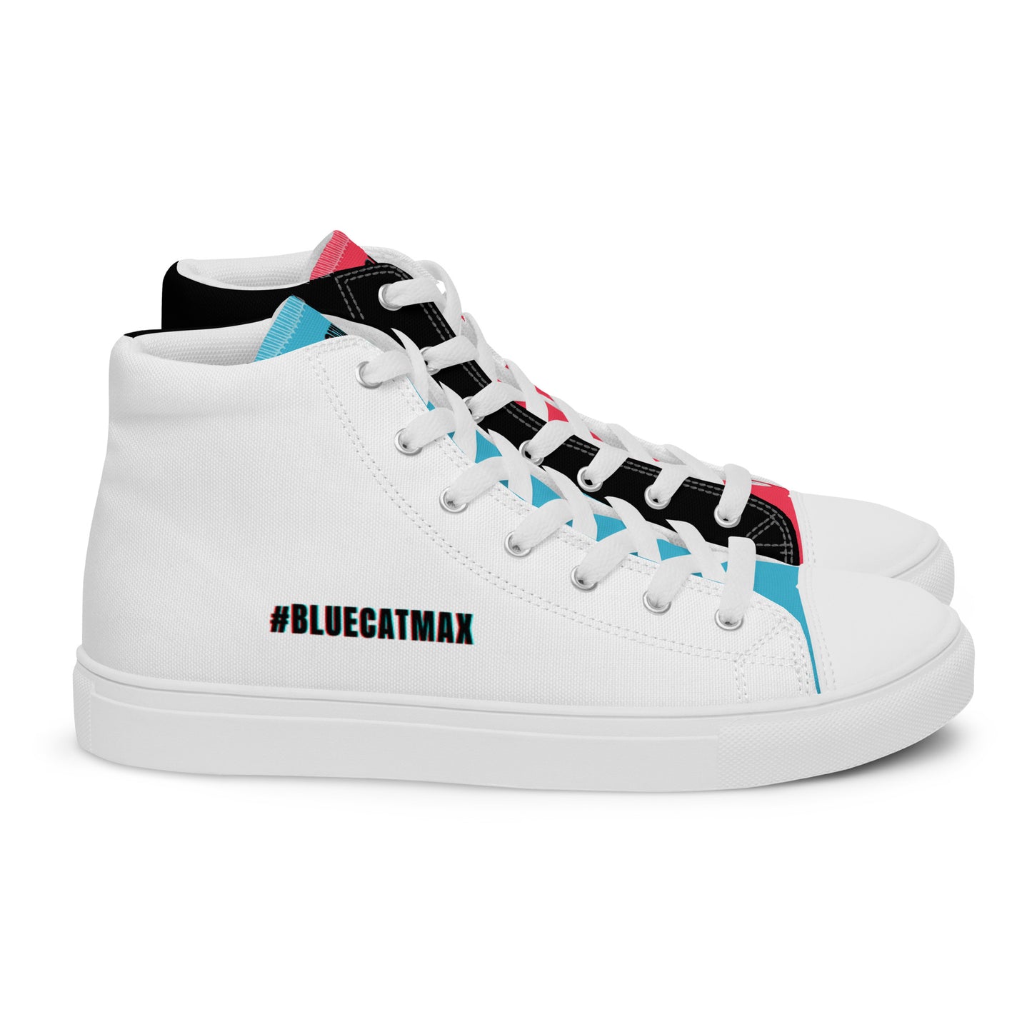 #bluecatmax Women’s High Top Canvas Shoes Comfortable Breathable 5-12.5