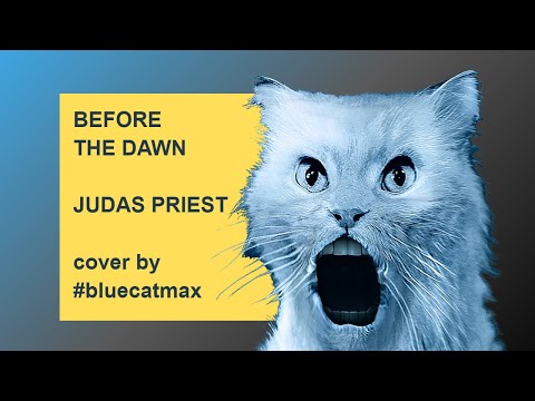 BEFORE THE DAWN - JUDAS PRIEST - Cover by # bluecatmax [WITH LYRICS]