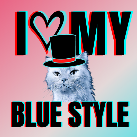 #bluecatmax #53 blue style