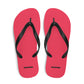 #bluecatmax Unisex Flip-Flops Comfy Durable Red