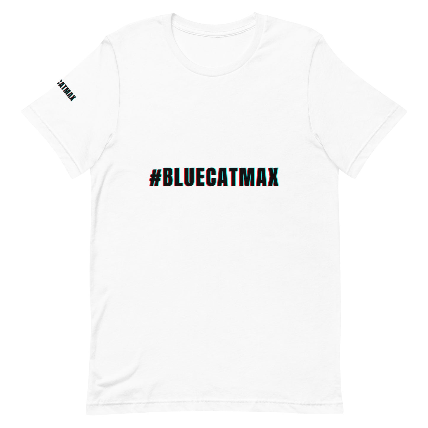 #bluecatmax Bestseller Short-Sleeve Unisex Plus Size T-Shirt XS-5XL