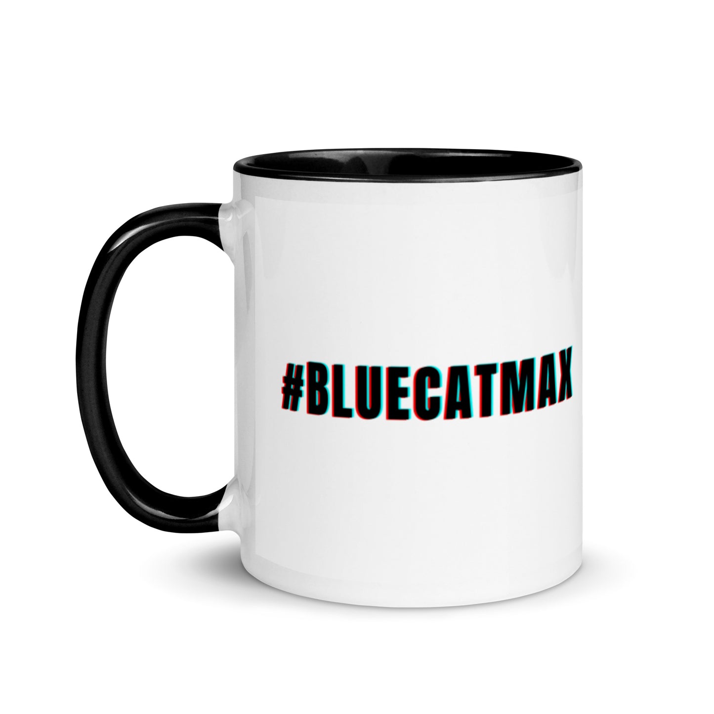 #bluecatmax Ceramic Mug With Color Inside 11oz